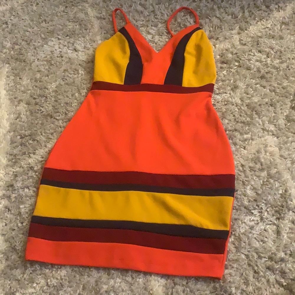 Privy Dress - Colourblocking